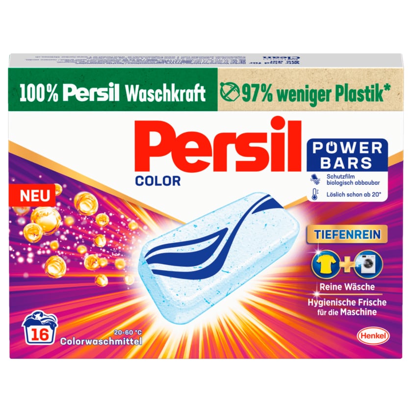 Persil Colorwaschmittel Color Power Bars 472g, 16WL